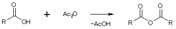 1.無水酢酸交換法